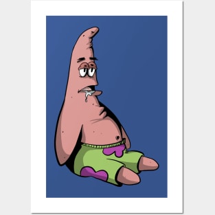 Patrick Star Posters and Art